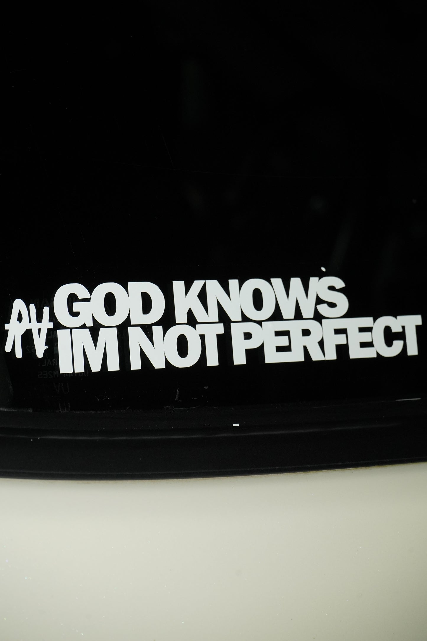 God Knows I'm Not Perfect