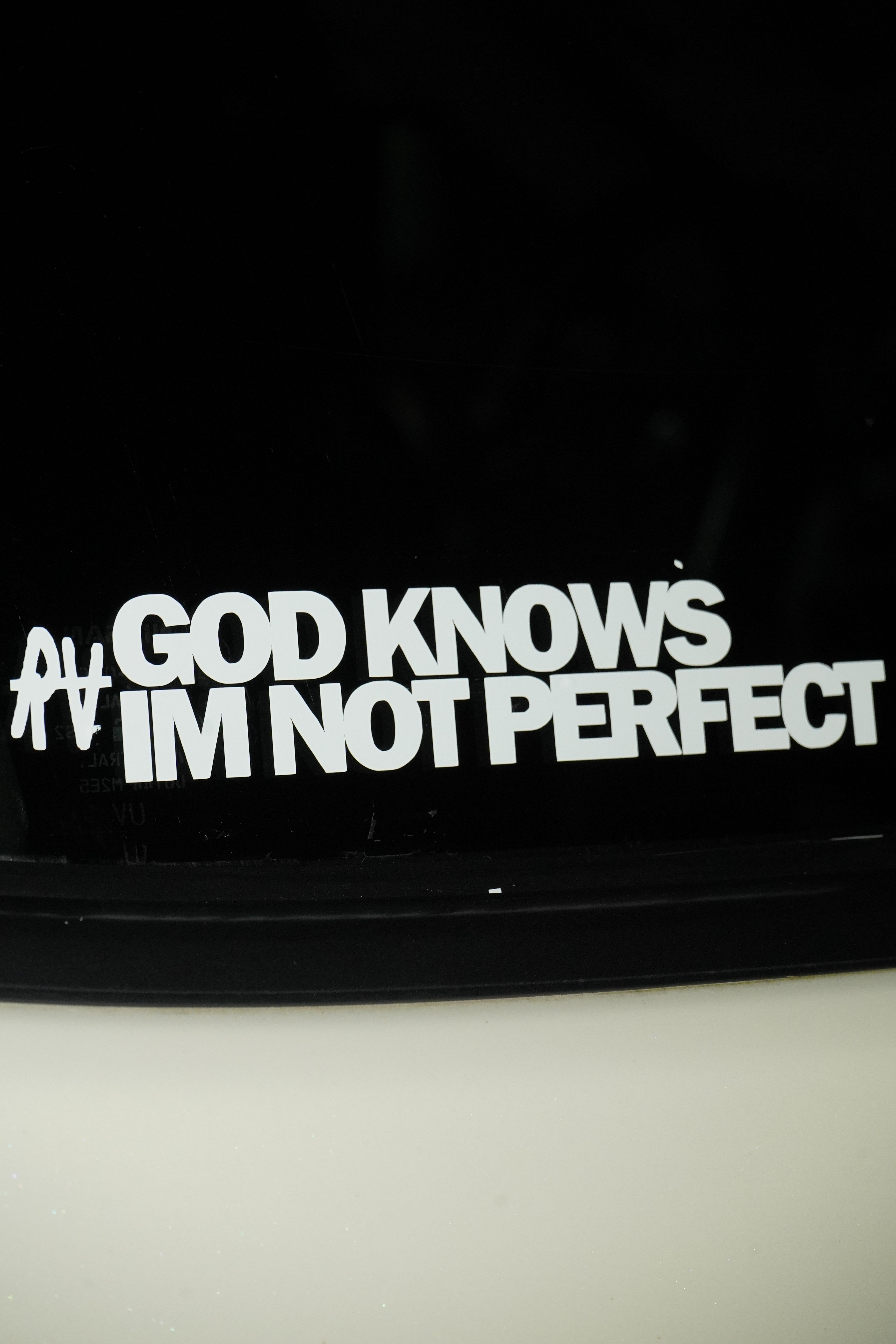 God Knows I'm Not Perfect