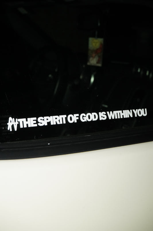 The Spirit of God is Within You